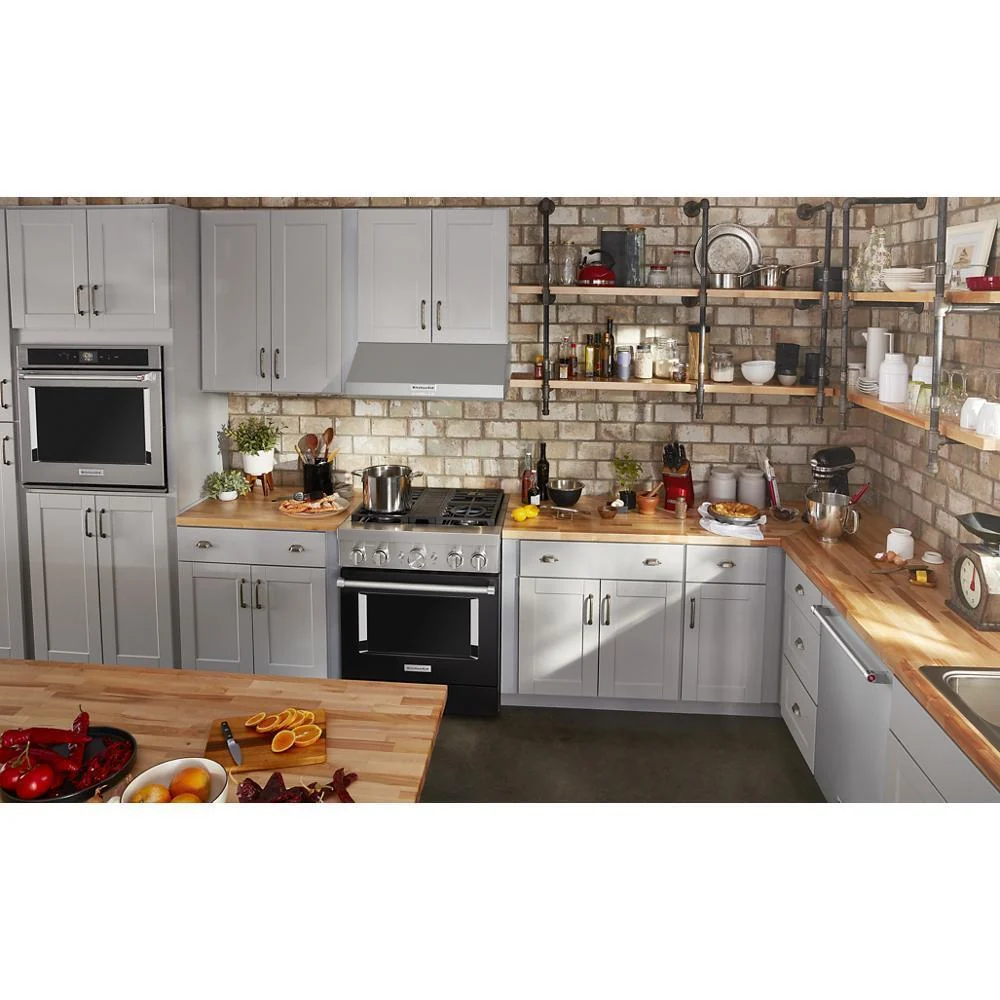 KFDC500JBK KitchenAid® 30'' Smart Commercial-Style Dual Fuel Range with 4 Burners - Image 14