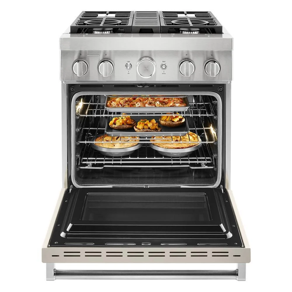 KFDC500JMH KitchenAid® 30'' Smart Commercial-Style Dual Fuel Range with 4 Burners - Image 8