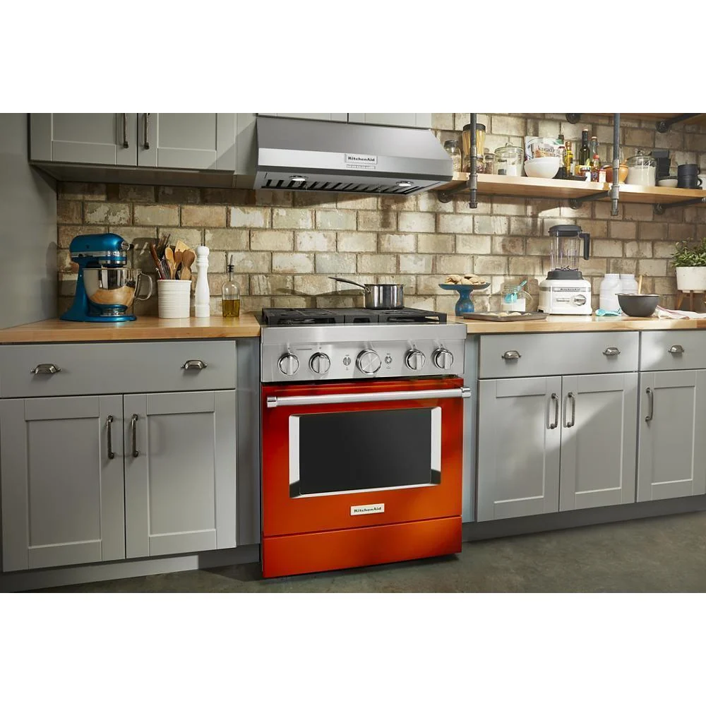 KFDC500JSC KitchenAid® 30'' Smart Commercial-Style Dual Fuel Range with 4 Burners - Image 13