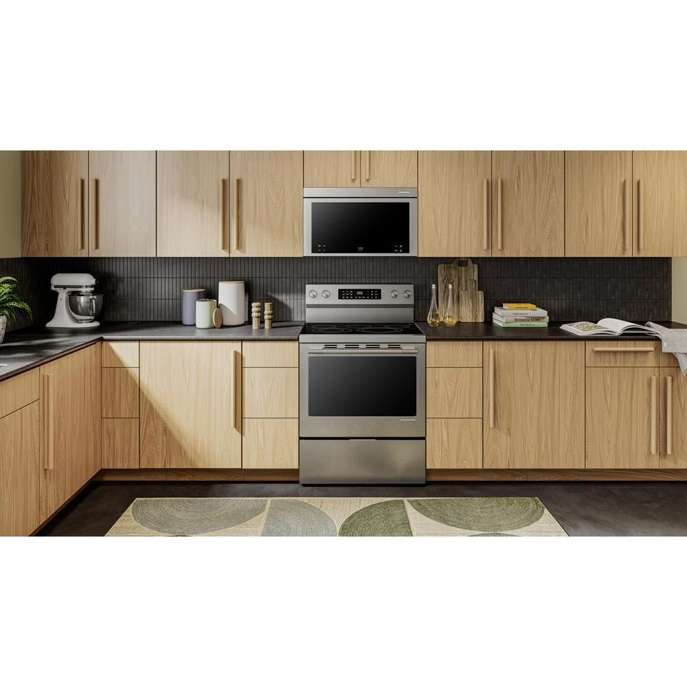 Kitchenaid KFES330TPS 5.3 Cu. Ft. Smart Freestanding Electric Range with Convection Cooking Modes - Image 3