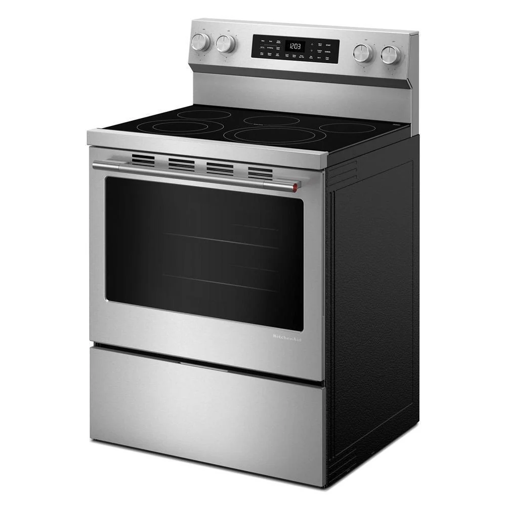 Kitchenaid KFES330TPS 5.3 Cu. Ft. Smart Freestanding Electric Range with Convection Cooking Modes - Image 7