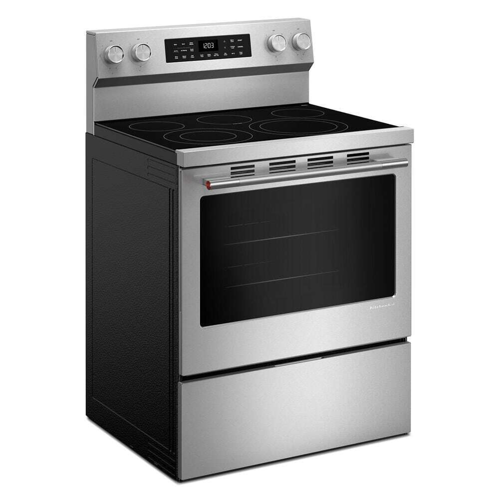 Kitchenaid KFES330TPS 5.3 Cu. Ft. Smart Freestanding Electric Range with Convection Cooking Modes - Image 8