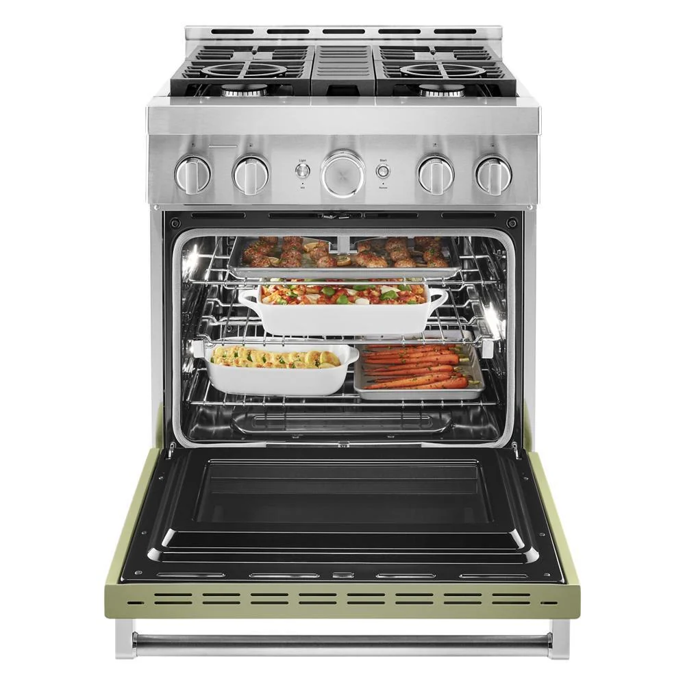 KFGC500JAV KitchenAid® 30'' Smart Commercial-Style Gas Range with 4 Burners - Image 8