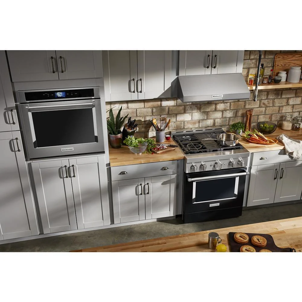 KFGC500JBK KitchenAid® 30'' Smart Commercial-Style Gas Range with 4 Burners - Image 13