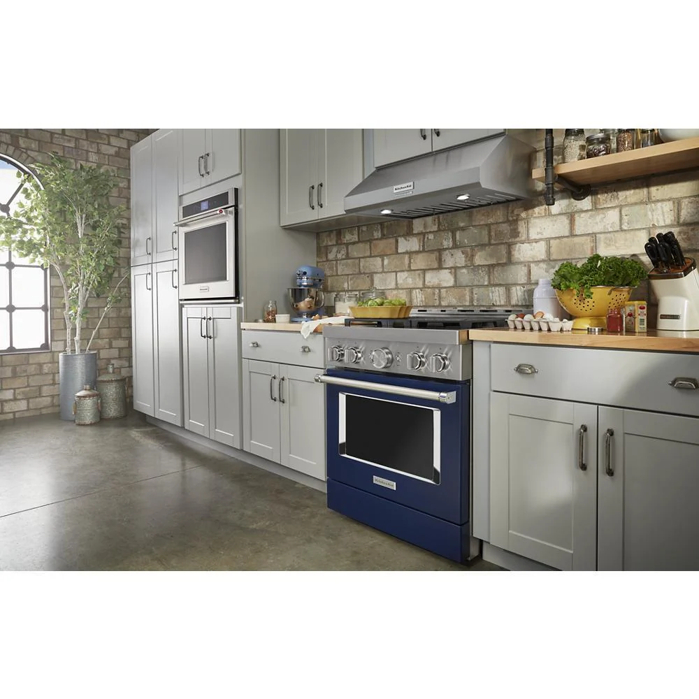 KFGC500JIB KitchenAid® 30'' Smart Commercial-Style Gas Range with 4 Burners - Image 14
