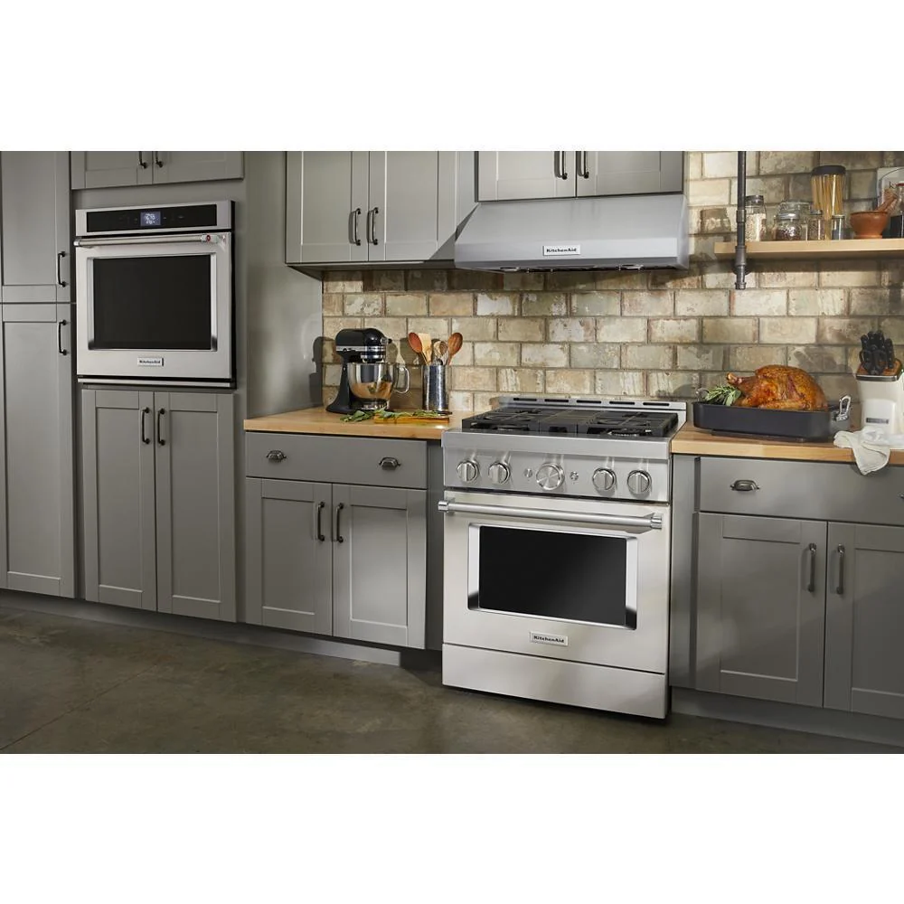 KFGC500JMH KitchenAid® 30'' Smart Commercial-Style Gas Range with 4 Burners - Image 10