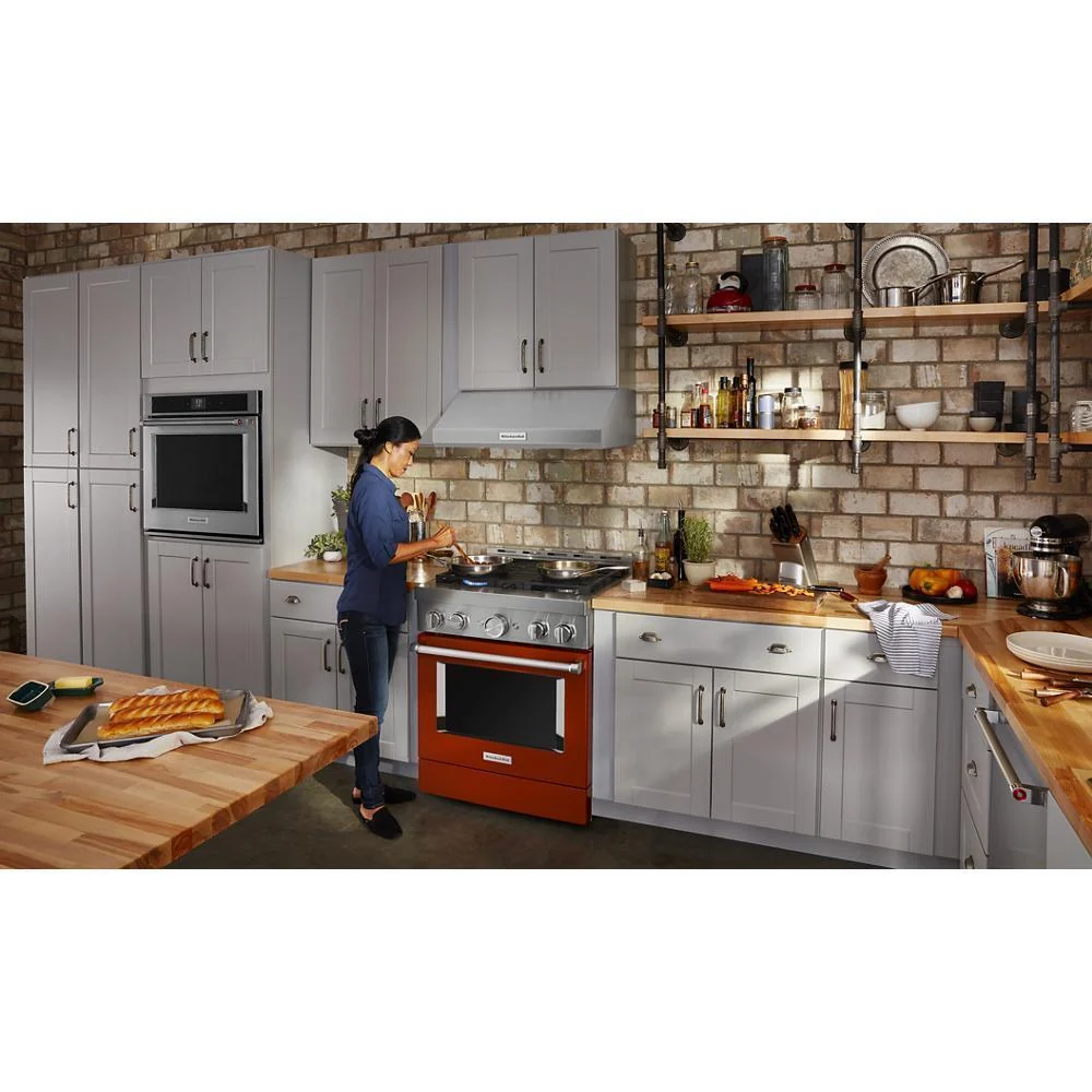 KFGC500JSC KitchenAid® 30'' Smart Commercial-Style Gas Range with 4 Burners - Image 15