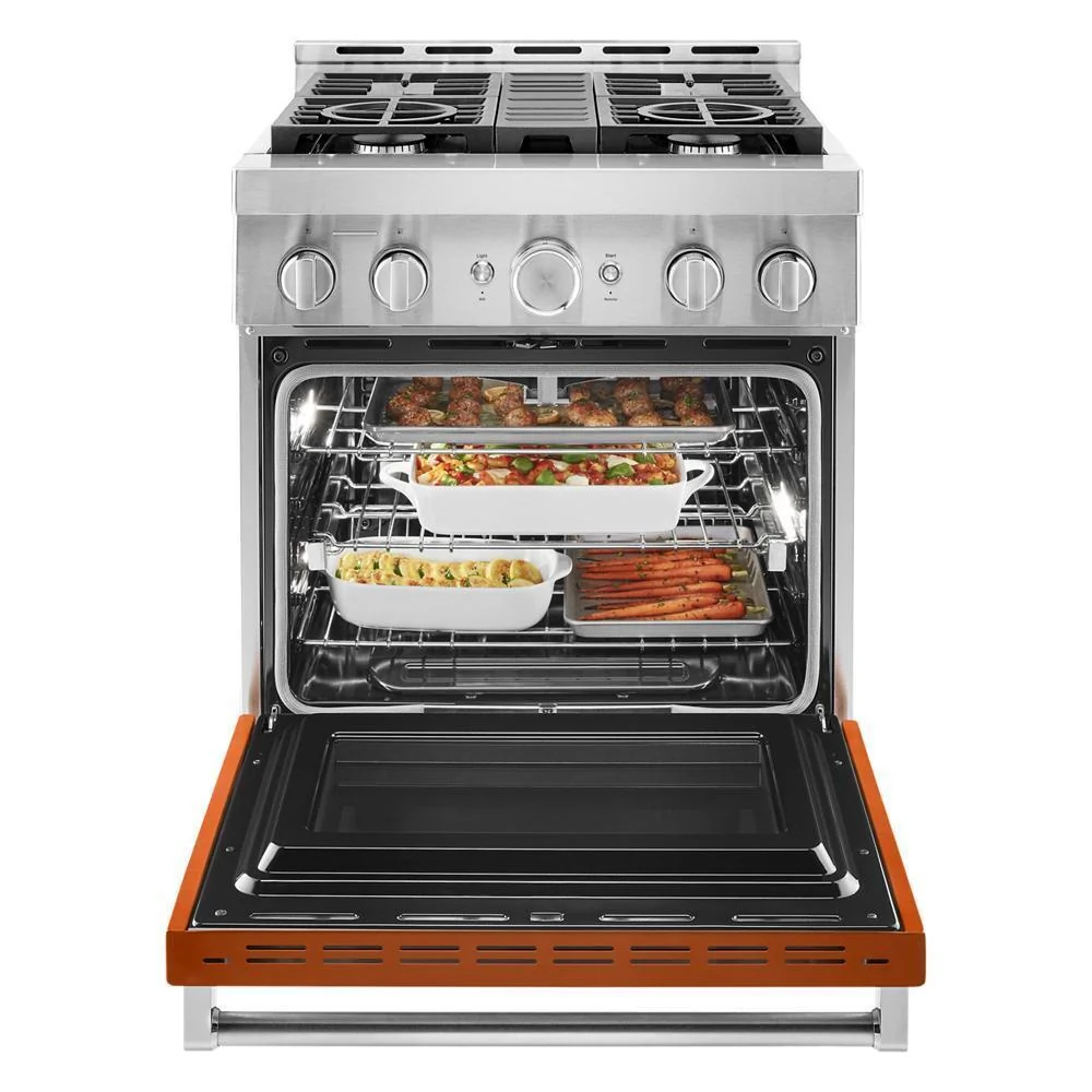 KFGC500JSC KitchenAid® 30'' Smart Commercial-Style Gas Range with 4 Burners - Image 8