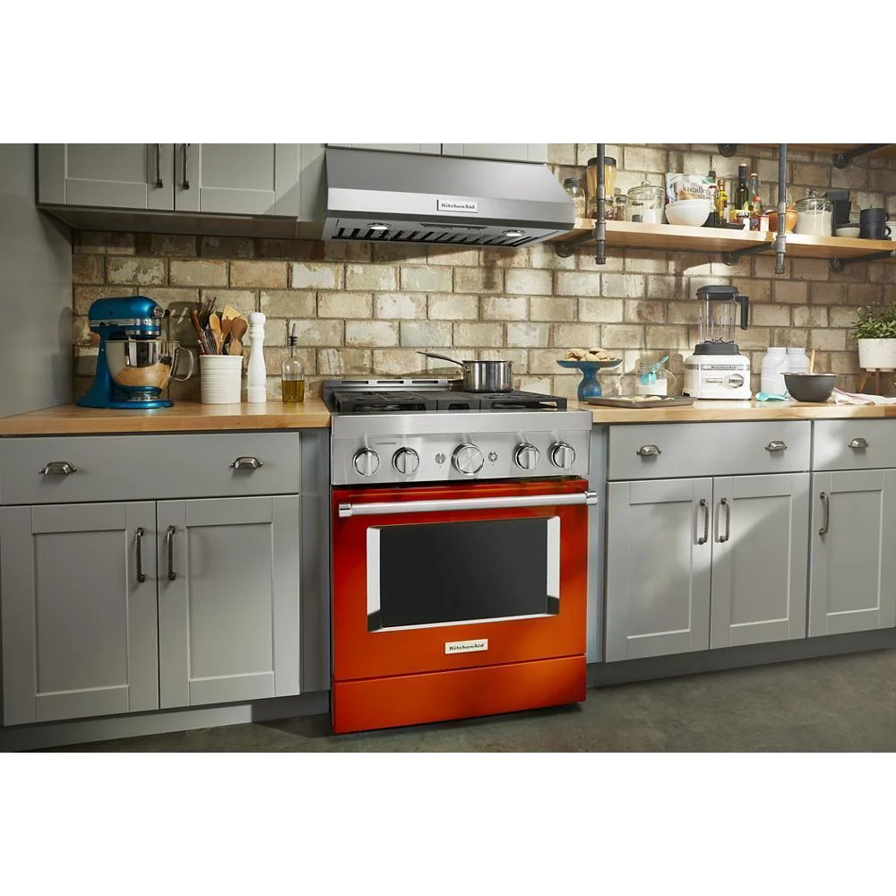 KFGC500JSC KitchenAid® 30'' Smart Commercial-Style Gas Range with 4 Burners - Image 9