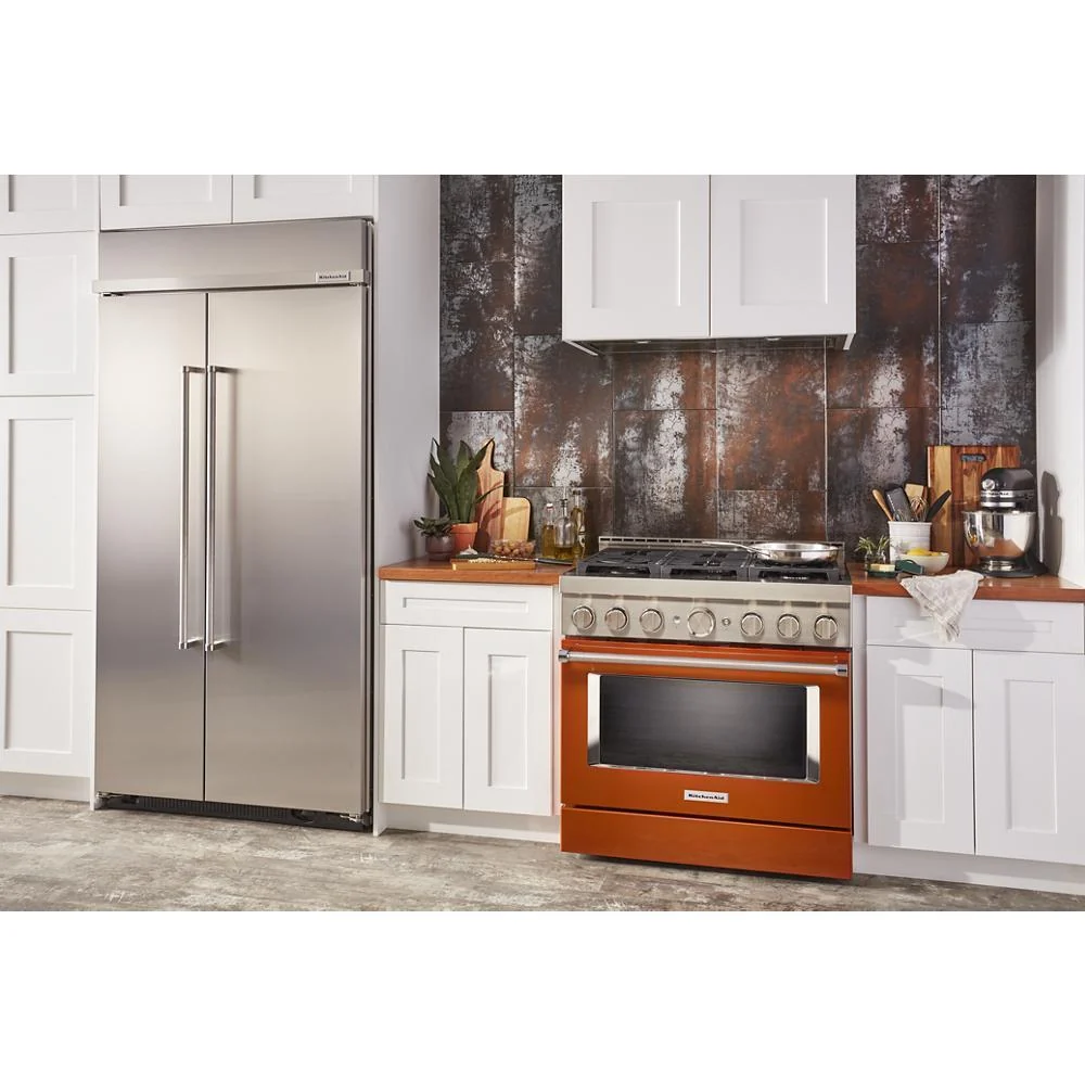 KFGC506JSC KitchenAid® 36'' Smart Commercial-Style Gas Range with 6 Burners - Image 11