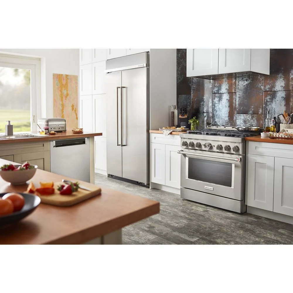 KFGC506JSS KitchenAid® 36'' Smart Commercial-Style Gas Range with 6 Burners - Image 11