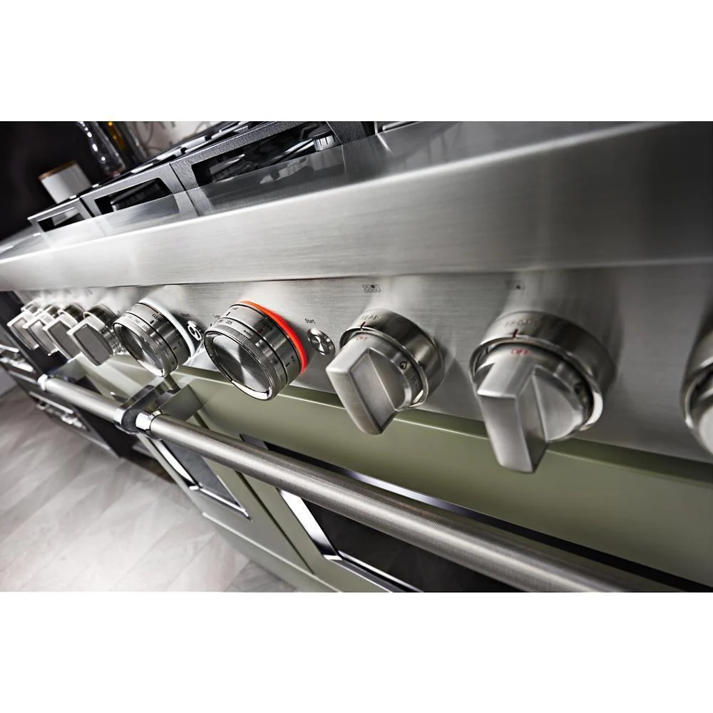 KFGC558JAV KitchenAid® 48'' Smart Commercial-Style Gas Range with Griddle - Image 6