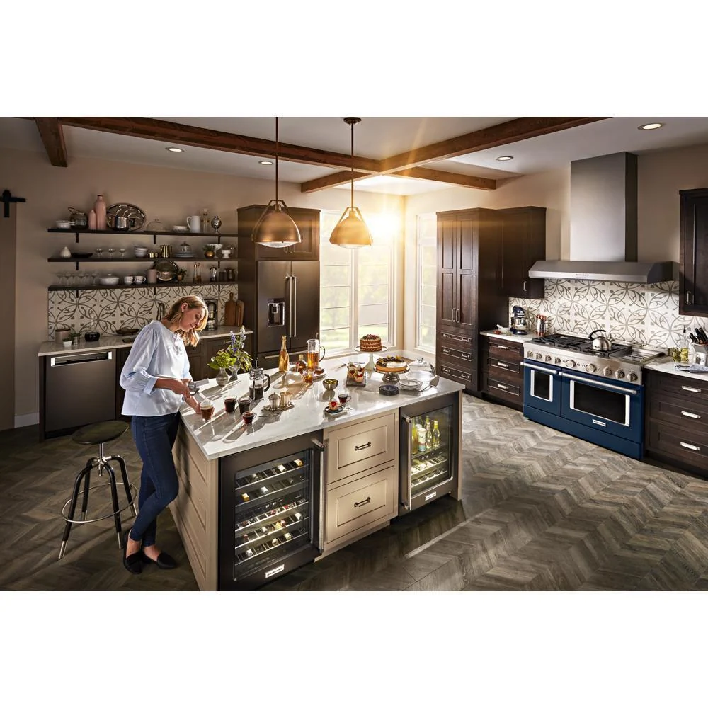 KFGC558JIB KitchenAid® 48'' Smart Commercial-Style Gas Range with Griddle - Image 16