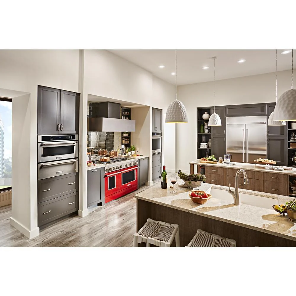 KFGC558JPA KitchenAid® 48'' Smart Commercial-Style Gas Range with Griddle - Image 11