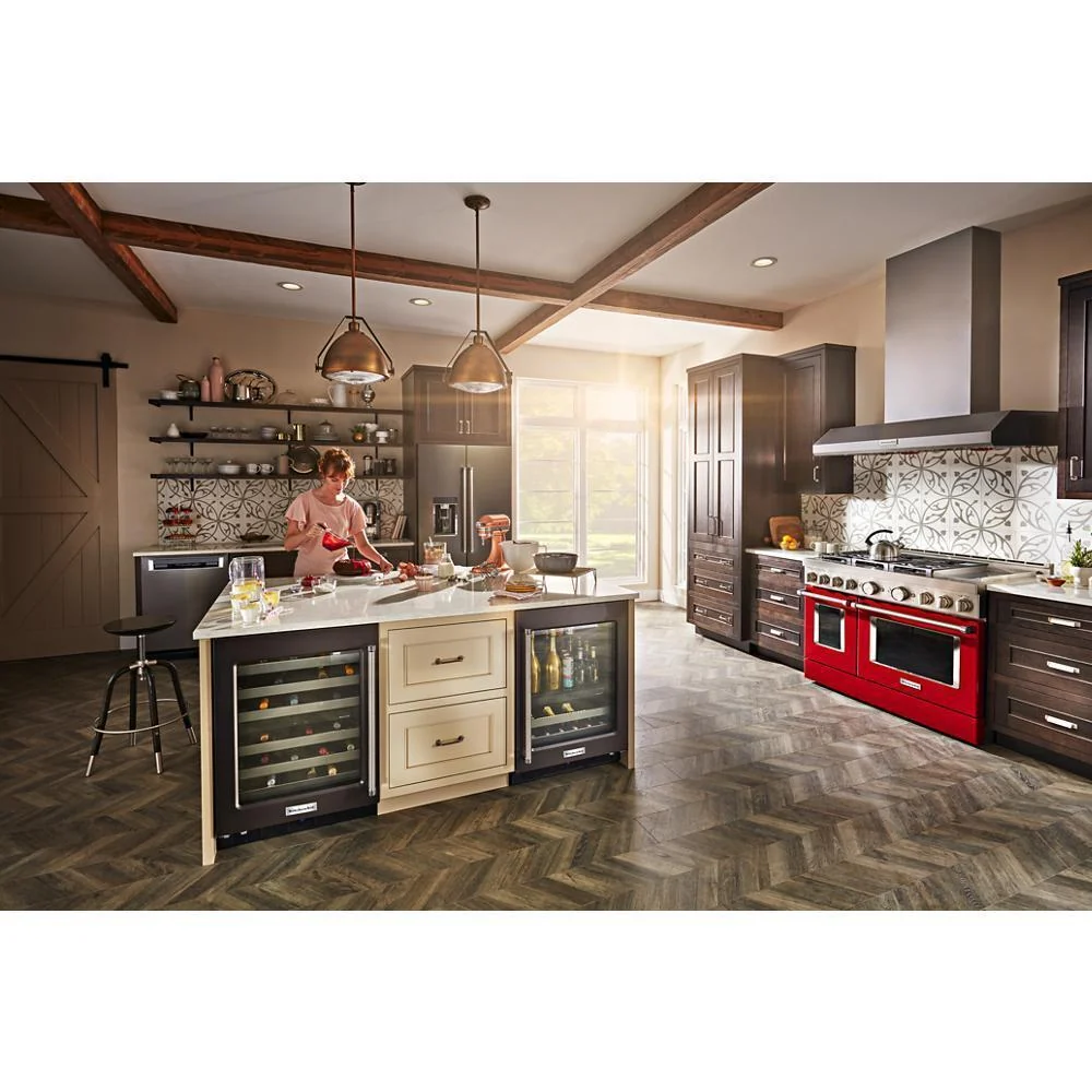 KFGC558JPA KitchenAid® 48'' Smart Commercial-Style Gas Range with Griddle - Image 15