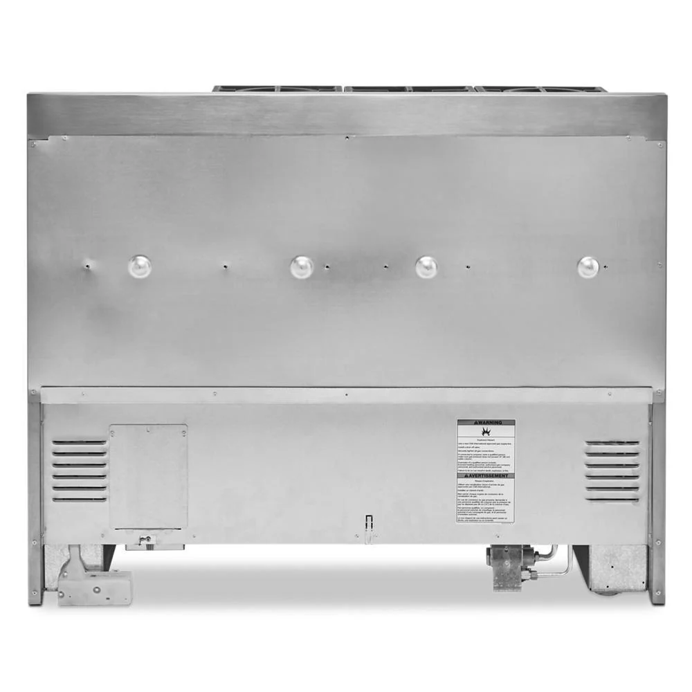KFGC558JYP KitchenAid® 48'' Smart Commercial-Style Gas Range with Griddle - Image 3