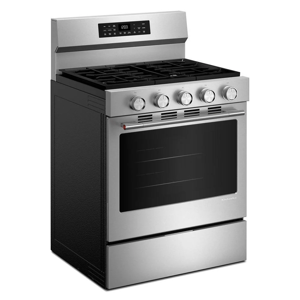 Kitchenaid KFGS330TPS 5.0 Cu. Ft. Smart Freestanding Gas Range with Convection Cooking Modes - Image 13