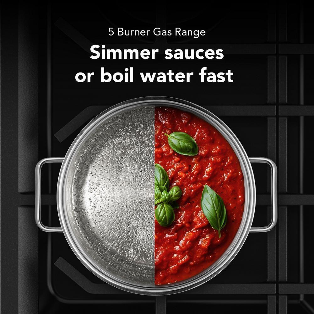 Kitchenaid KFGS530SPS 5.0 Cu. Ft. Smart Freestanding Gas Range with Convection Cooking Modes - Image 13