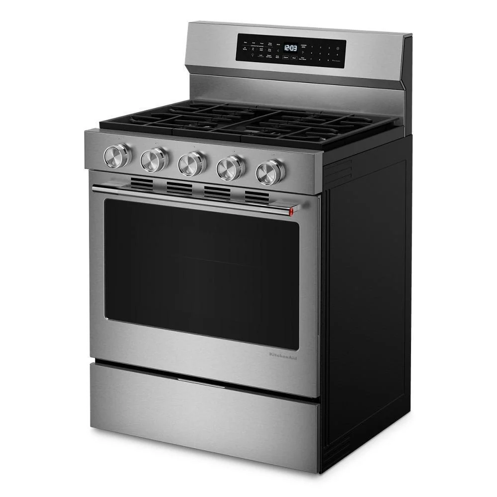 Kitchenaid KFGS530SPS 5.0 Cu. Ft. Smart Freestanding Gas Range with Convection Cooking Modes - Image 19