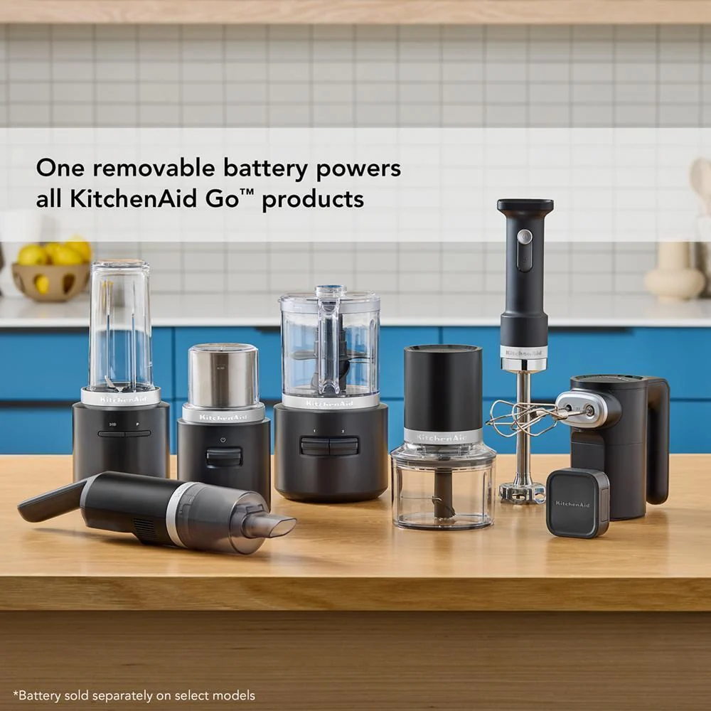 KHBRV05BM KitchenAid Go® Cordless Hand Blender with Accessories - battery sold separately - Image 5