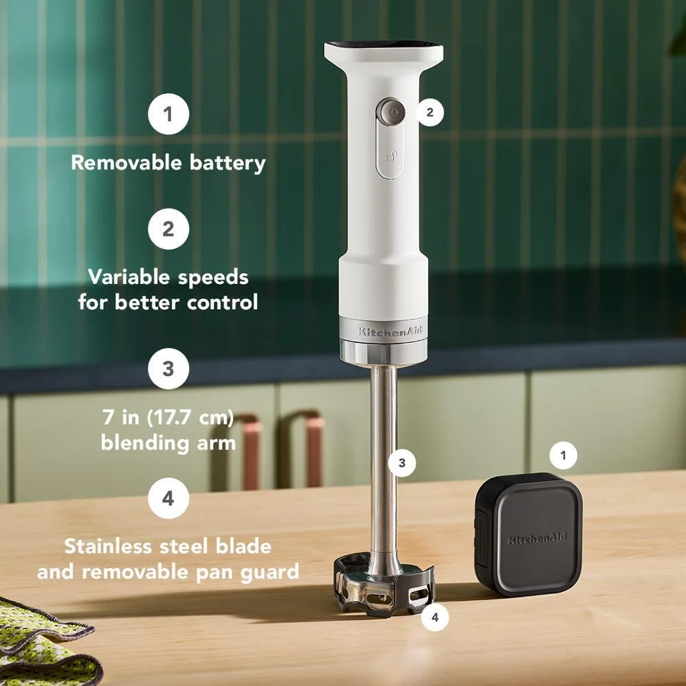 KHBRV71PL KitchenAid Go® Cordless Hand Blender - battery included - Image 16