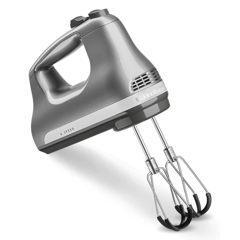 Kitchenaid KHM6118CU 6 Speed Hand Mixer with Flex Edge Beaters - Image 12