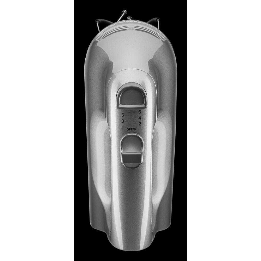 Kitchenaid KHM6118CU 6 Speed Hand Mixer with Flex Edge Beaters - Image 4