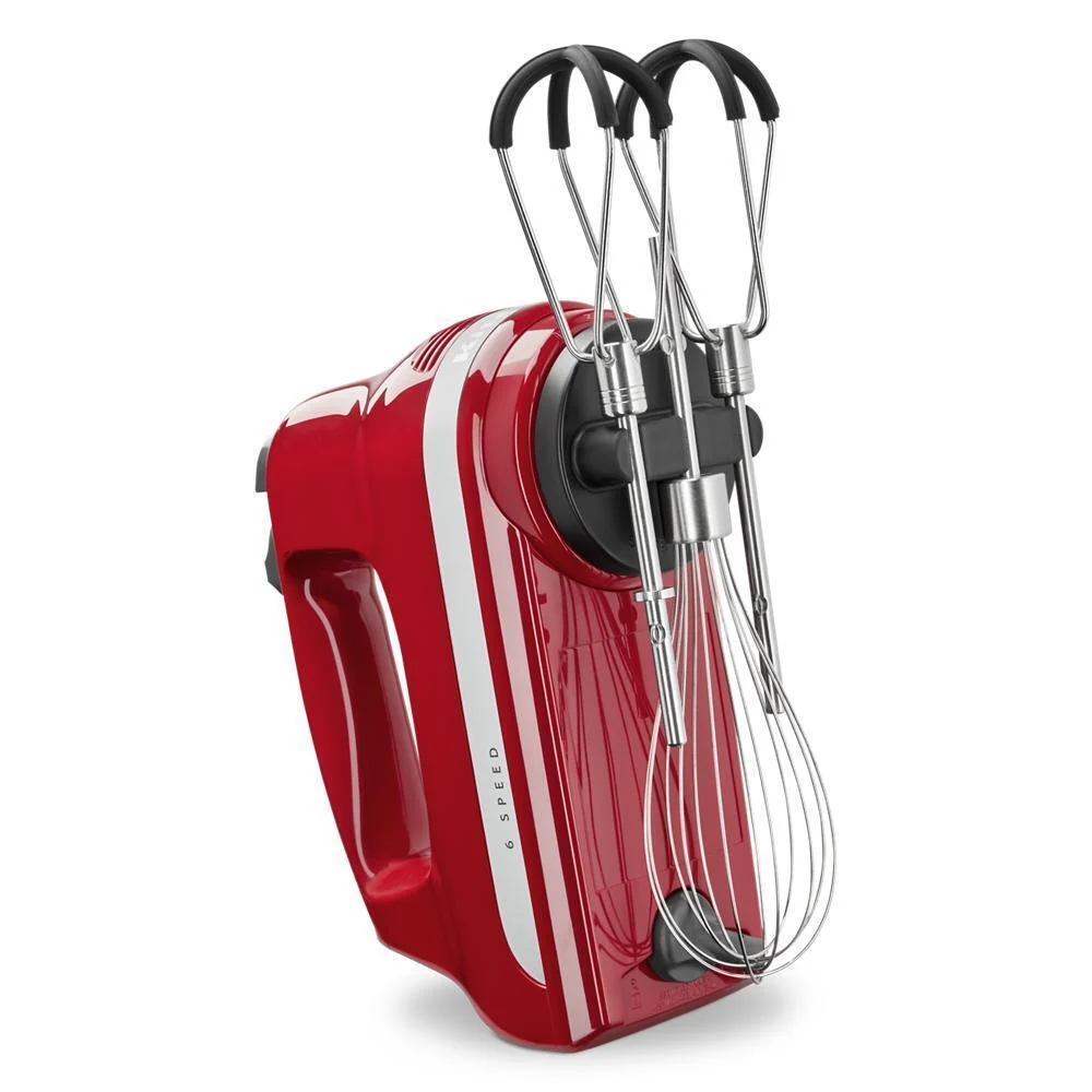 Kitchenaid KHM6118CU 6 Speed Hand Mixer with Flex Edge Beaters - Image 5