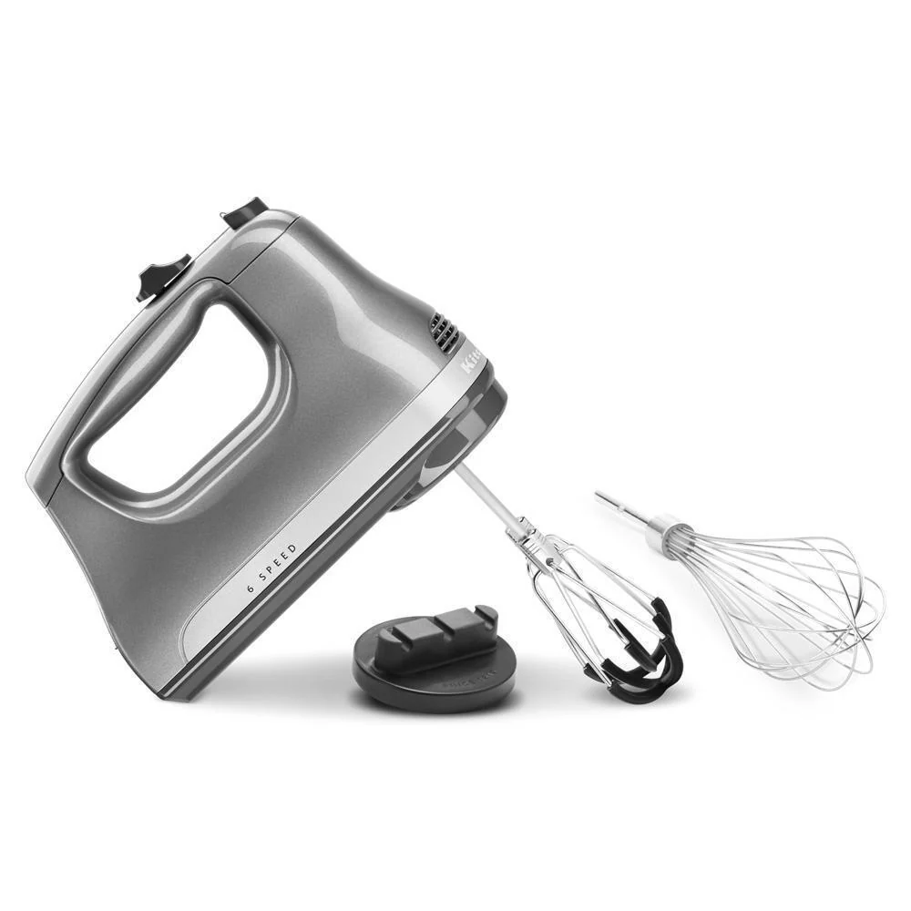 Kitchenaid KHM6118CU 6 Speed Hand Mixer with Flex Edge Beaters - Image 7