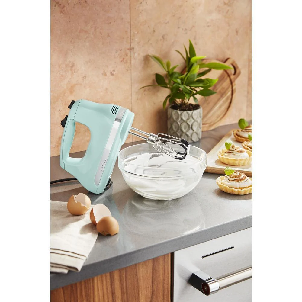 Kitchenaid KHM6118IC 6 Speed Hand Mixer with Flex Edge Beaters - Image 2