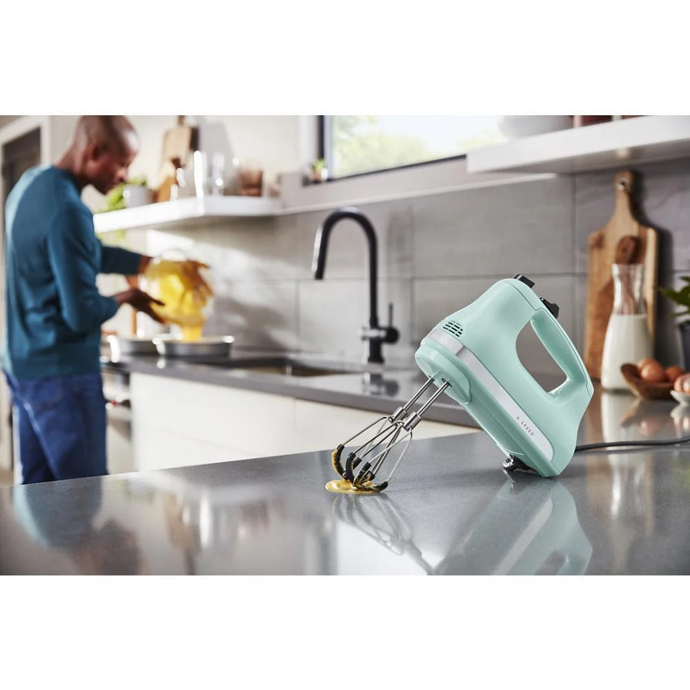 Kitchenaid KHM6118IC 6 Speed Hand Mixer with Flex Edge Beaters - Image 3