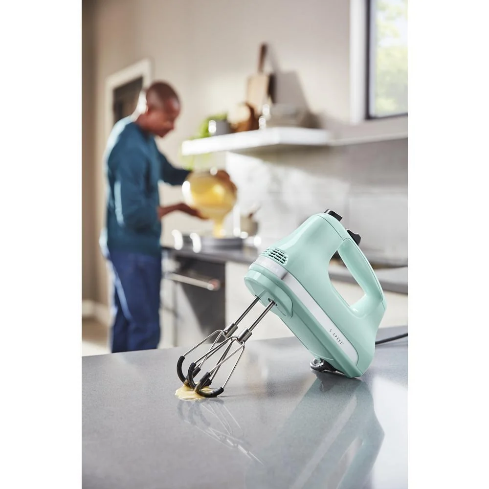 Kitchenaid KHM6118IC 6 Speed Hand Mixer with Flex Edge Beaters - Image 8