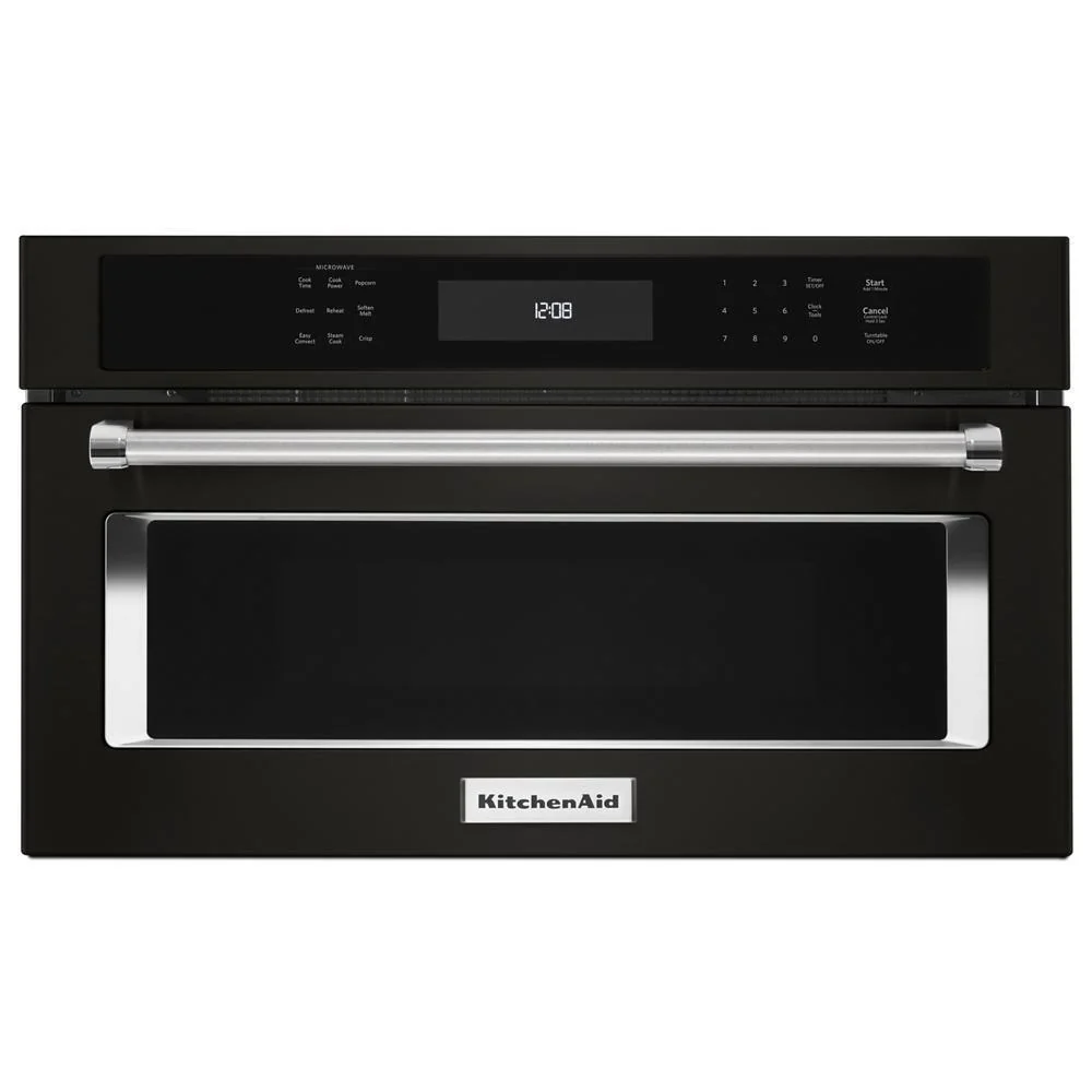 Kitchenaid KMBP107EBS 27" Built In Microwave Oven with Convection Cooking
