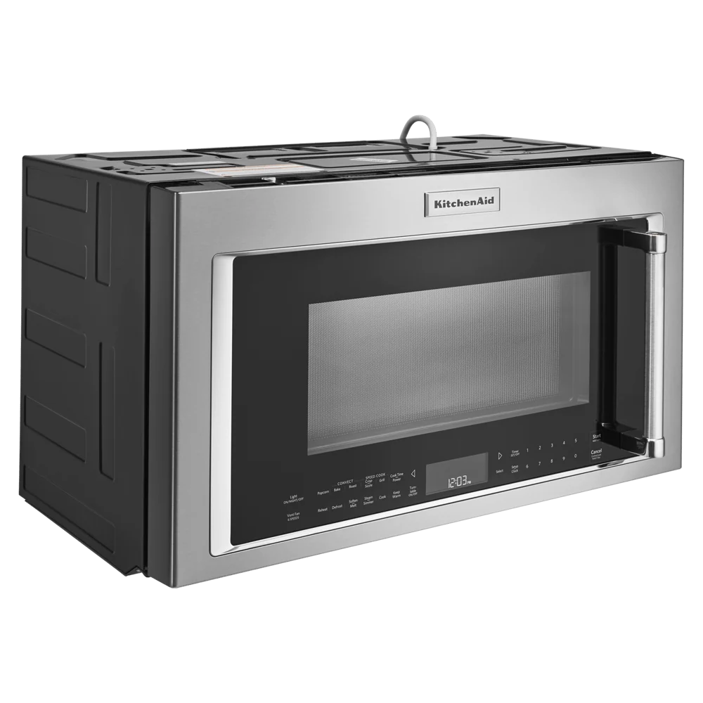 Kitchenaid KMHP519ESS 30" 1200-Watt Microwave Hood Combination with Convection Cooking - Image 8