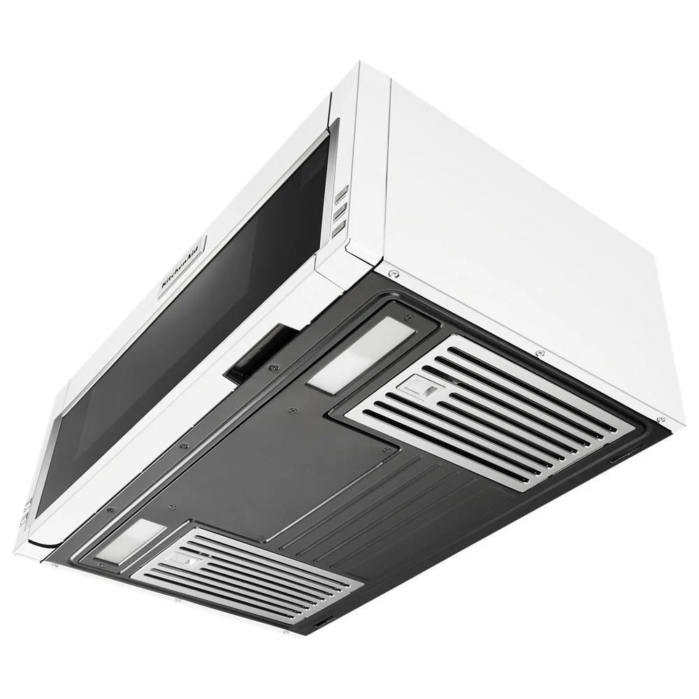 Kitchenaid KMLS311HWH 1000-Watt Low Profile Microwave Hood Combination - Image 2