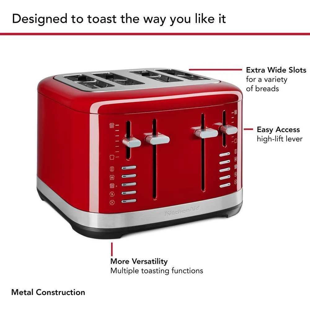 Kitchenaid KMT4109ER 4 Slice Toaster - Image 7