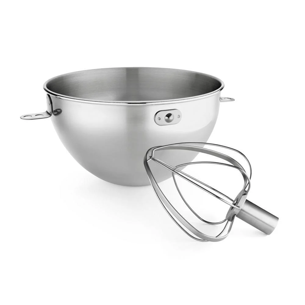 Kitchenaid KN3CW 3 Quart Stainless Steel Bowl & Combi-Whip - Image 2