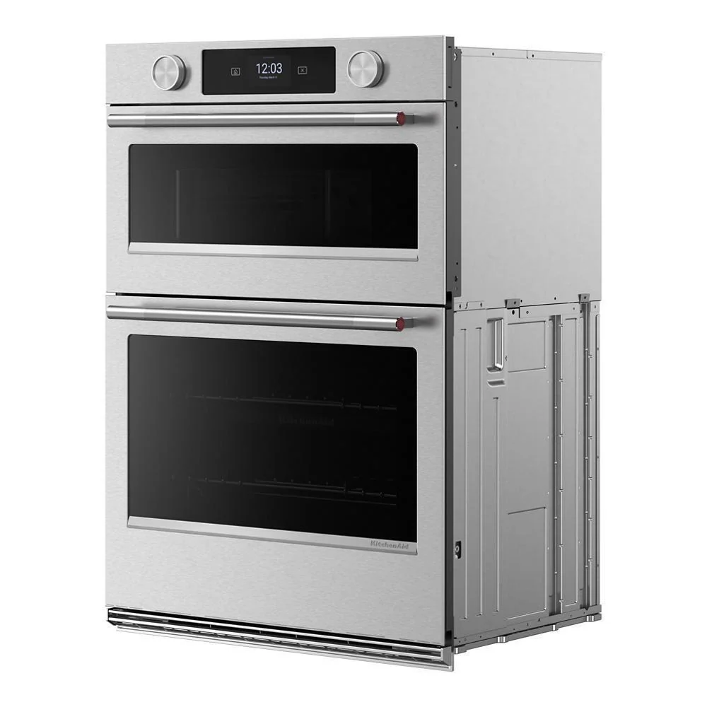 Kitchenaid KOEC727SPS 27-inch Smart Electric Combo Wall Oven with Assisted Cooking Modes - PrintShield™ Finish - Image 4