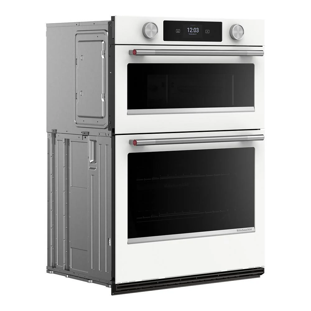 Kitchenaid KOEC730SWH 30-inch Smart Electric Combo Wall Oven with Assisted Cooking Modes - White - Image 5