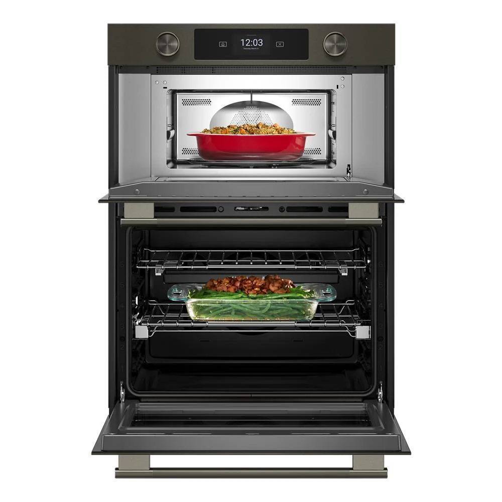 Kitchenaid KOEC930SBE 30-inch Smart Electric Combo Wall Oven with Intelligent Cooking Camera - Black Ore - Image 6