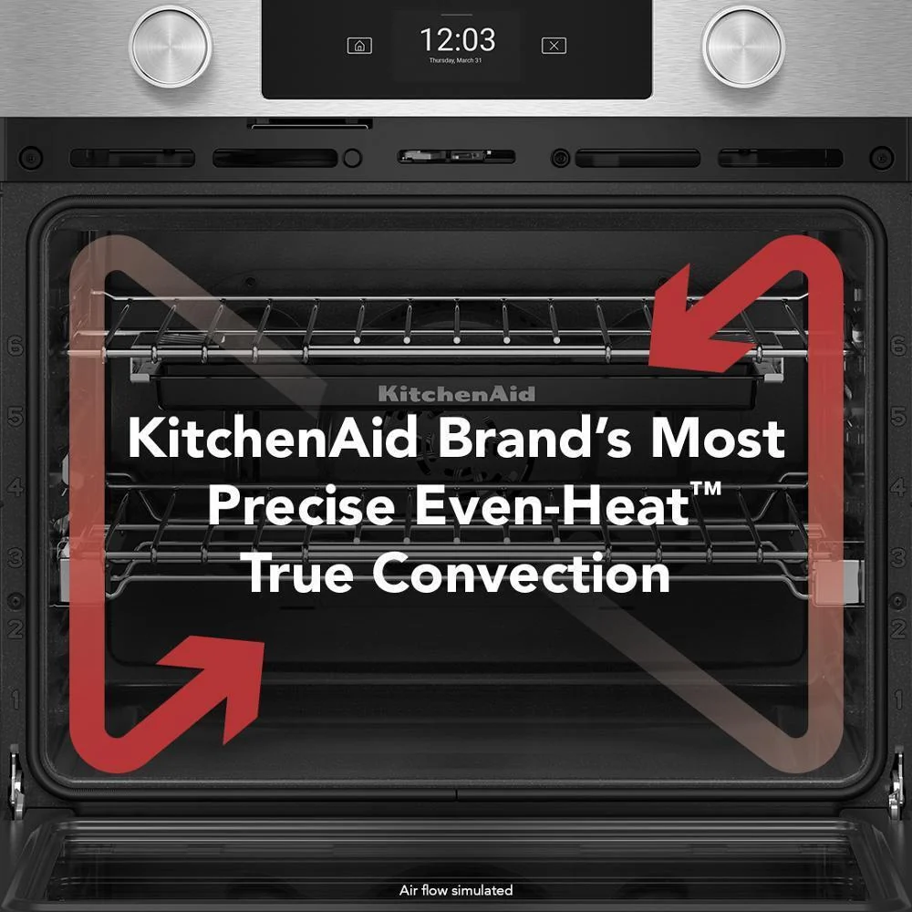 Kitchenaid KOED930SPS 30-inch Smart Electric Double Wall Oven with Intelligent Cooking Camera - PrintShield™ Finish - Image 6