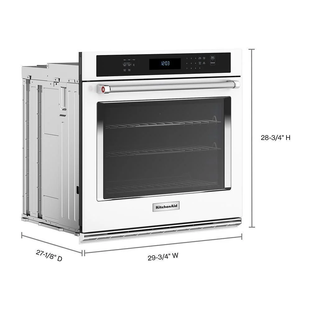 KOES530PWH KitchenAid® 30" Single Wall Ovens with Air Fry Mode - Image 3