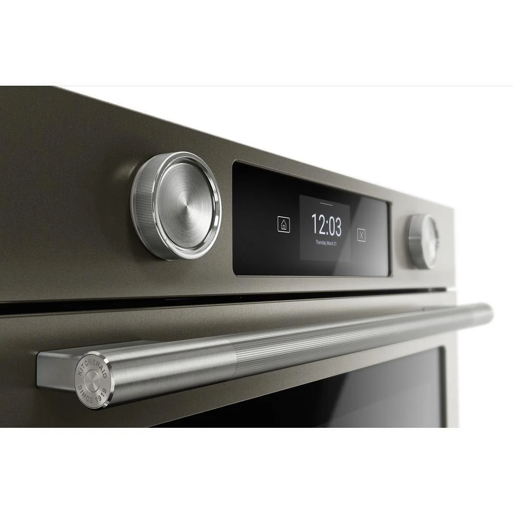 Kitchenaid KOES730SBE 30-inch Smart Electric Single Wall Oven with Assisted Cooking Modes - Black Ore - Image 6