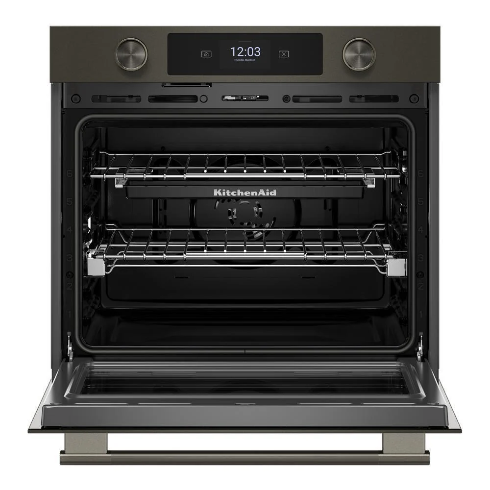 Kitchenaid KOES730SBE 30-inch Smart Electric Single Wall Oven with Assisted Cooking Modes - Black Ore - Image 8