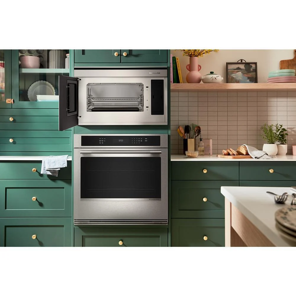 Kitchenaid KOES730SPS 30-inch Smart Electric Single Wall Oven with Assisted Cooking Modes - PrintShield™ Finish - Image 2