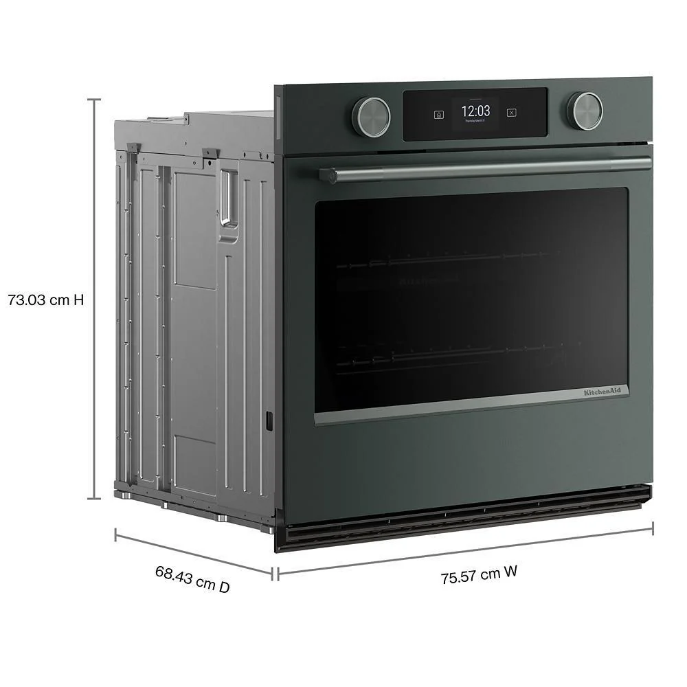 Kitchenaid KOES930SJP 30-inch Smart Electric Single Wall Oven with Intelligent Cooking Camera - Juniper - Image 4