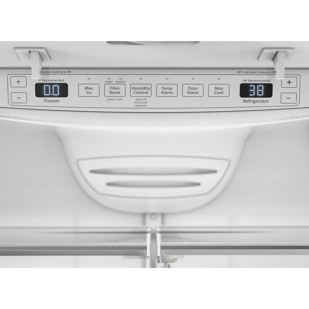 Kitchenaid KRFC136RWH 20 cu. ft. 36-Inch Width Counter-Depth French Door Refrigerator with Interior Dispense - Image 13