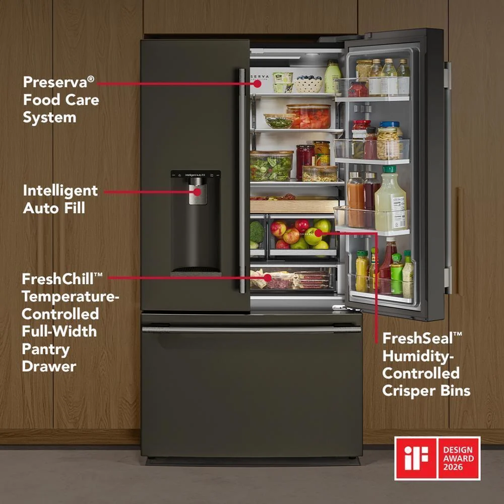 Kitchenaid KRFC536SBE Counter-Depth French Door Refrigerator with Intelligent Auto Fill - Image 18