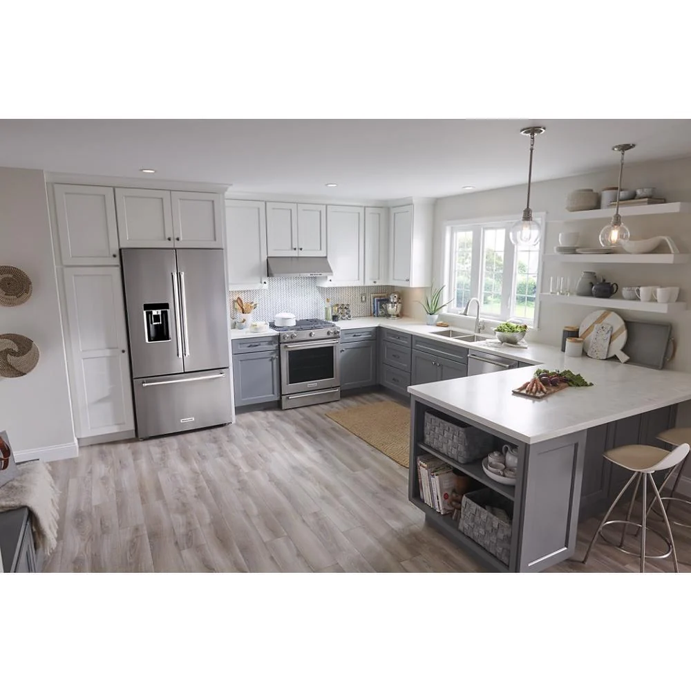 Kitchenaid KRFC704FPS 23.8 cu. ft. 36" Counter-Depth French Door Platinum Interior Refrigerator with PrintShield™ Finish - Image 26