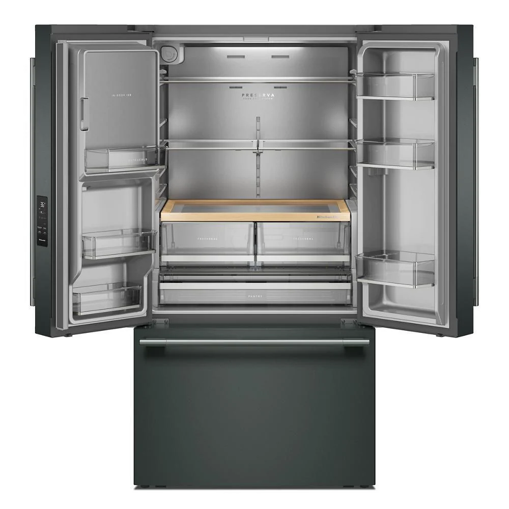 Kitchenaid KRFF436SJP 30 cu. ft. French Door Refrigerator with Exterior Water and Ice - Image 3